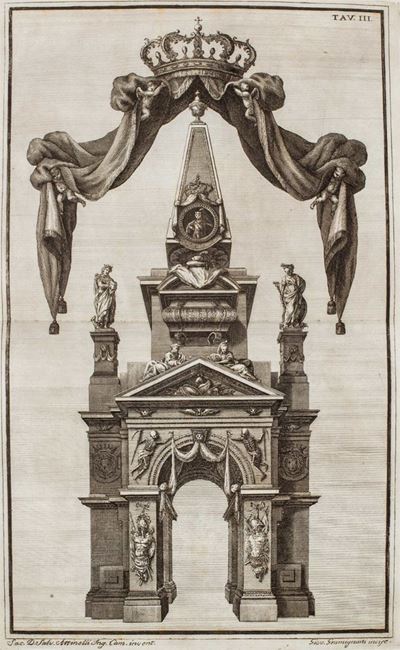 Di Blasi e Gambacorta, Funerali per Carlo III e per l'infante di Napoli, 1789