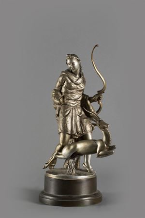 Diana Cacciatrice, 1930 ca. metallo colo