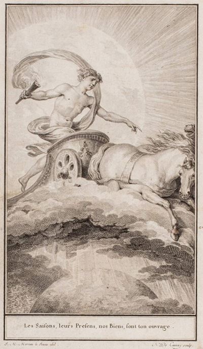 Les Saisons, poème illustrato