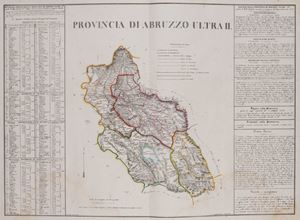 Atlante corografico storico e statistico del Regno delle Due Sicilie