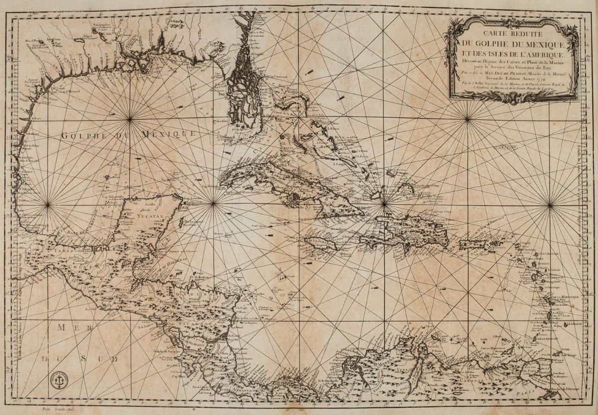 Yves Gravier - Atlas Maritime, 1798