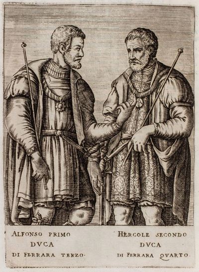 Libro delle historie ferraresi con aggiunte e opere del dottore Faustini, 1646