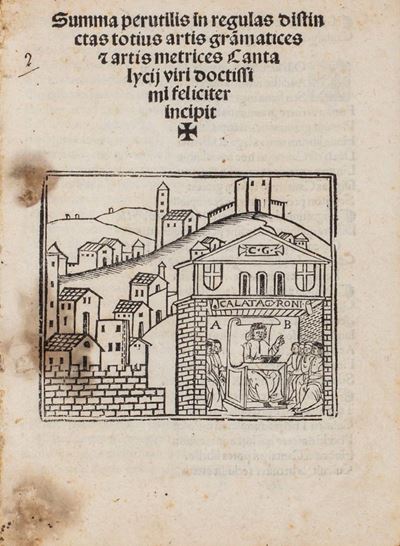 Summa perutilis in regulas distinctas totius artis grammatices et artis metrices, 1507