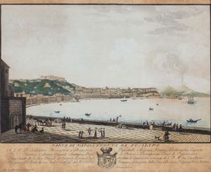 Parte di Napoli veduta da Pusillipo