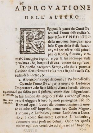 Geneologia di casa Conti