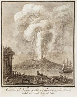 Ragionamento istorico intorno all'eruzione del Vesuvio che cominciò il dì 29. Luglio dell'anno 1779 [...]