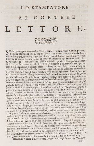 Descrittione del Regno di Napoli