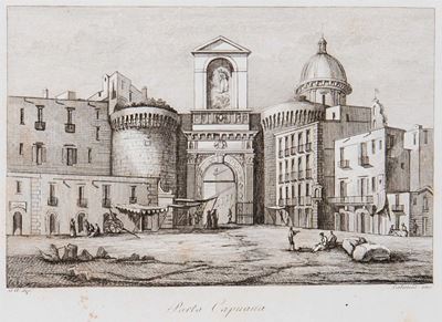 Descrizione storica di alcuni principali edifici della città di Napoli, edizione originale del 18...