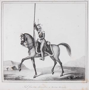 Istruzione pel maneggio della lancia ad uso del corpo de' lancieri