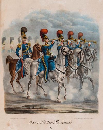 Album di tavole sulle uniformi dell'esercito tedesco