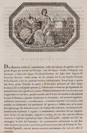 Micellanea e Allegazioni diverse