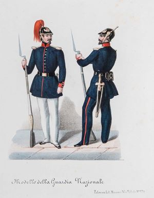 Regolamento per le vestimenta ed armamento della Guardia nazionale