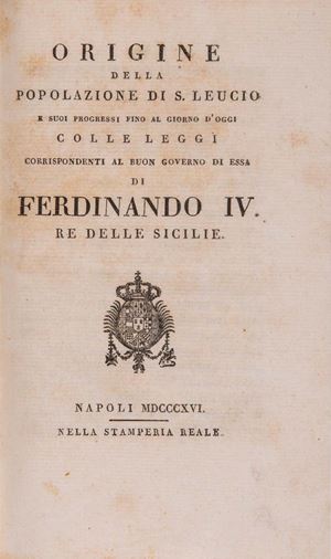 Origine della popolazione di S. Leucio