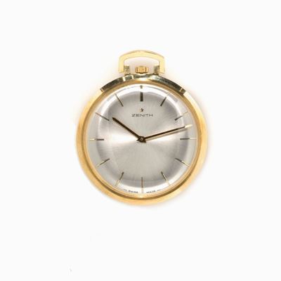 Zenith Orologio da Tasca in Oro Giallo 1