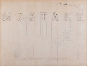 Arakawa Shūsaku - Study for 