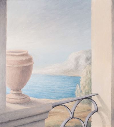 Senza titolo, olio su tela, cm 60 x 60, 1985