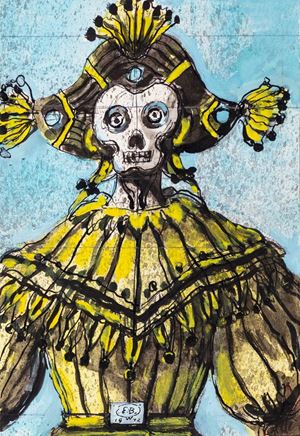 Bozzetto teatrale (Teschio)