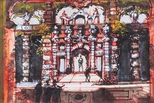 Bozzetto teatrale (Scenografia)