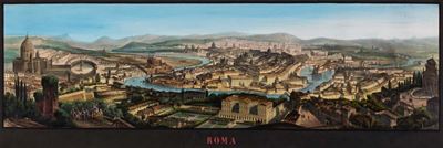 Veduta di Roma dal Gianicolo