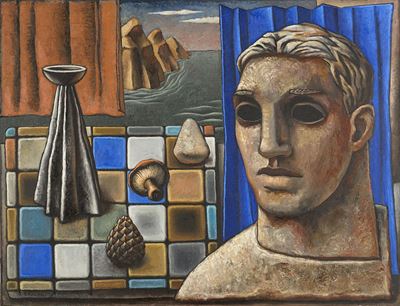Autore 1, Ajedrez, 1989, olio su tela