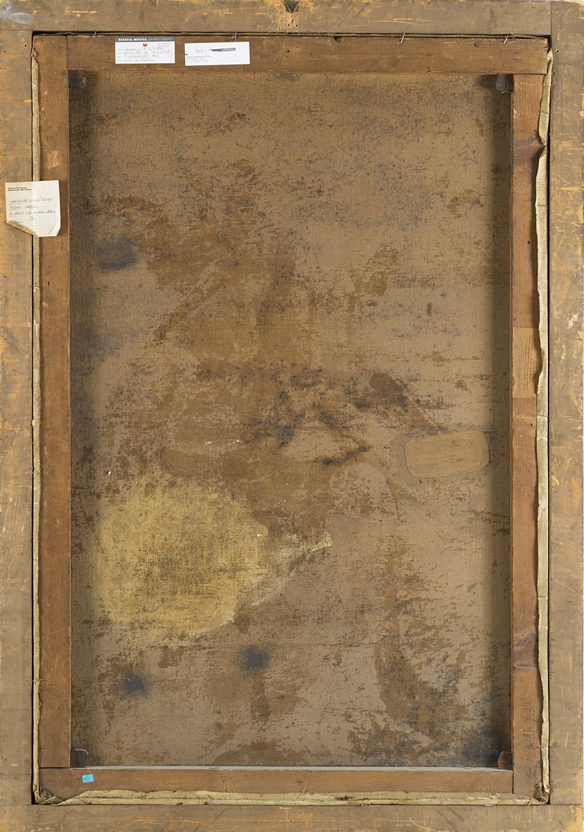Cagnaccio di San Pietro - Autore sconosciuto, La tempesta – Olio su tela, 1920