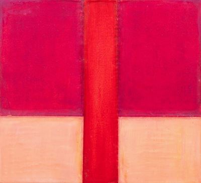 Senza titolo (olio su tela applicata su legno, 2009)