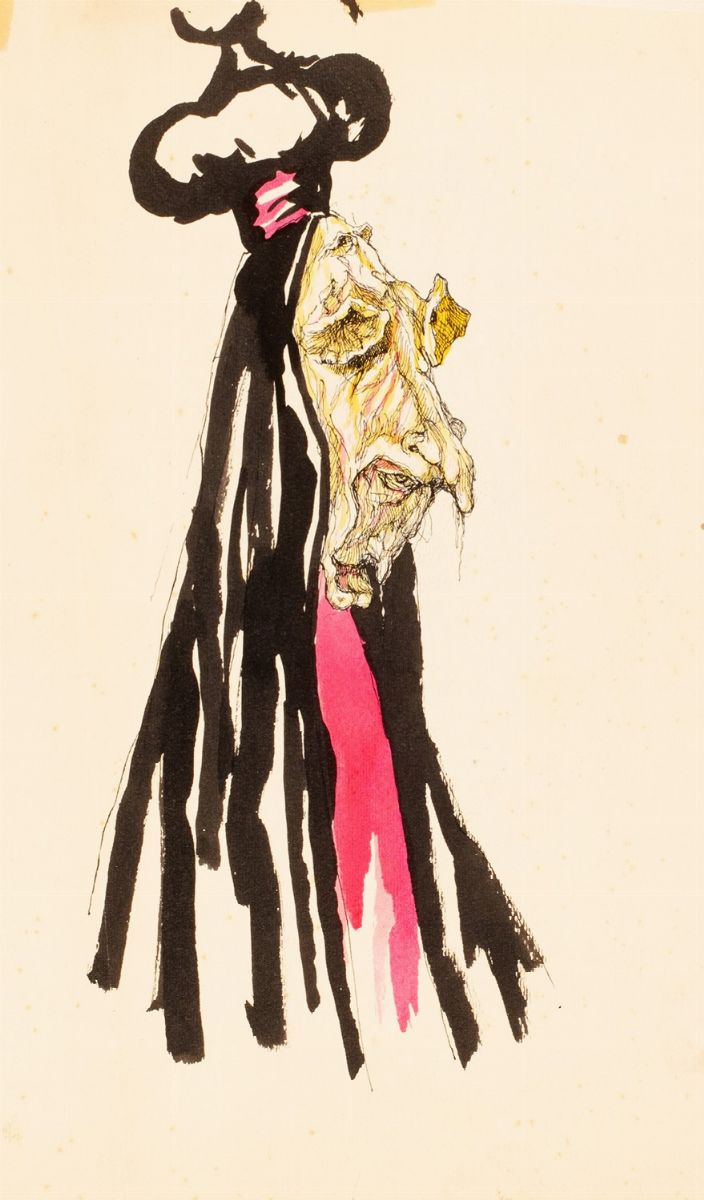 Domenico Gnoli - Bozzetti teatrali per Don Juan Tenorio