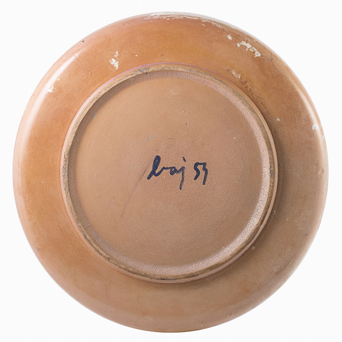 Enrico Baj - Piatto in ceramica del 1953