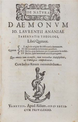 De natura daemonum libri quatuor [...] cum index rerum memorabilium