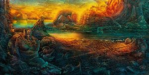 Paesaggio con relitto