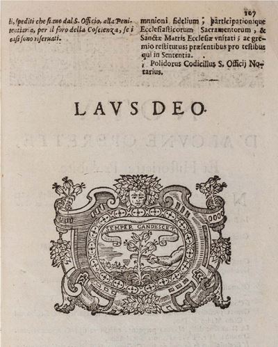 Regole del Tribunale del Sant'officio Praticate in Alcuni Casi Immaginarij [...]. in Questa Secon...