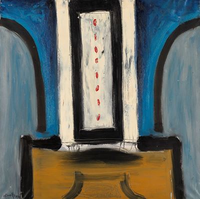 Pittura - BI, olio su tela, 1959