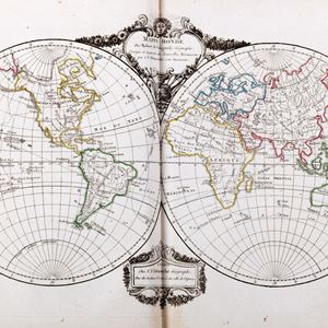 Gilles-Robert de Vaugondy - Nouvel atlas portatif destin&#233; principalement pour l&#39;instruction de la jeunesse
