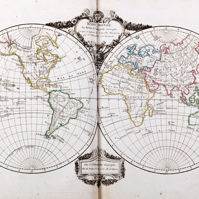 Nouvel Atlas Portatif Destiné Principalement Pour L'instruction De la Jeunesse