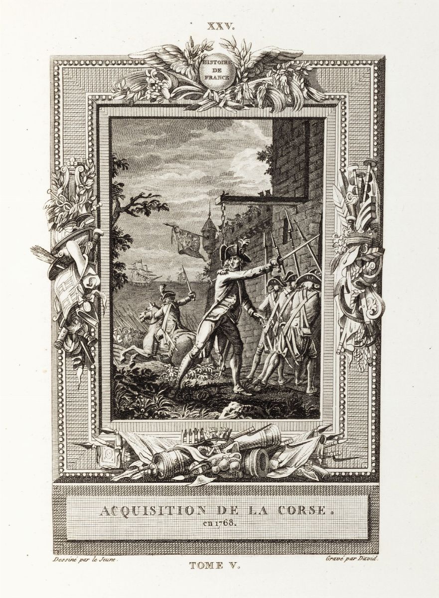 François-anne David - Histoire De France, Représentée Par Figures, Accompagnées De...