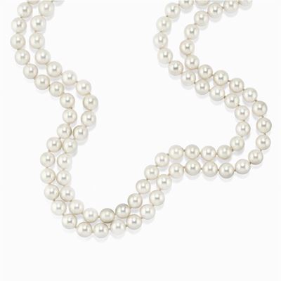 Collana Ad un Filo di Perle Coltivate Giapponesi