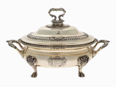 Zuppiera in Argento, Londra, Circa 1818