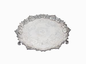 CENTROTAVOLA IN ARGENTO, LONDRA, CIRCA 1