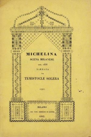 Michelina. Scena milanese del 1836.