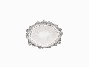 CENTROTAVOLA IN ARGENTO, LONDRA, CIRCA 1