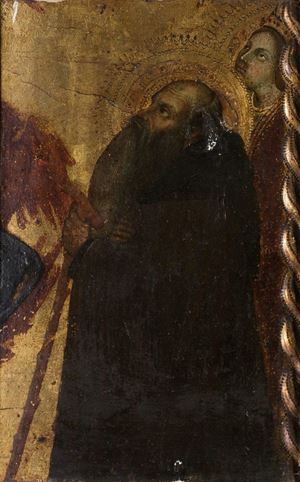 Sant'Antonio Abate and Santa Caterina d'Alessandria (fragment)