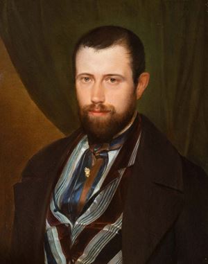 Half-length portrait of a gentleman