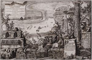 Piranesi, Giovanni Battista - Antiquariorum Regiae Societatis Londinensis Socii Campus Martius Antiquae Urbis Romae 