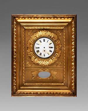 Wall clock, Vienna around 1820-30