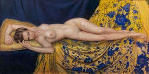 Nudo di donna distesa
