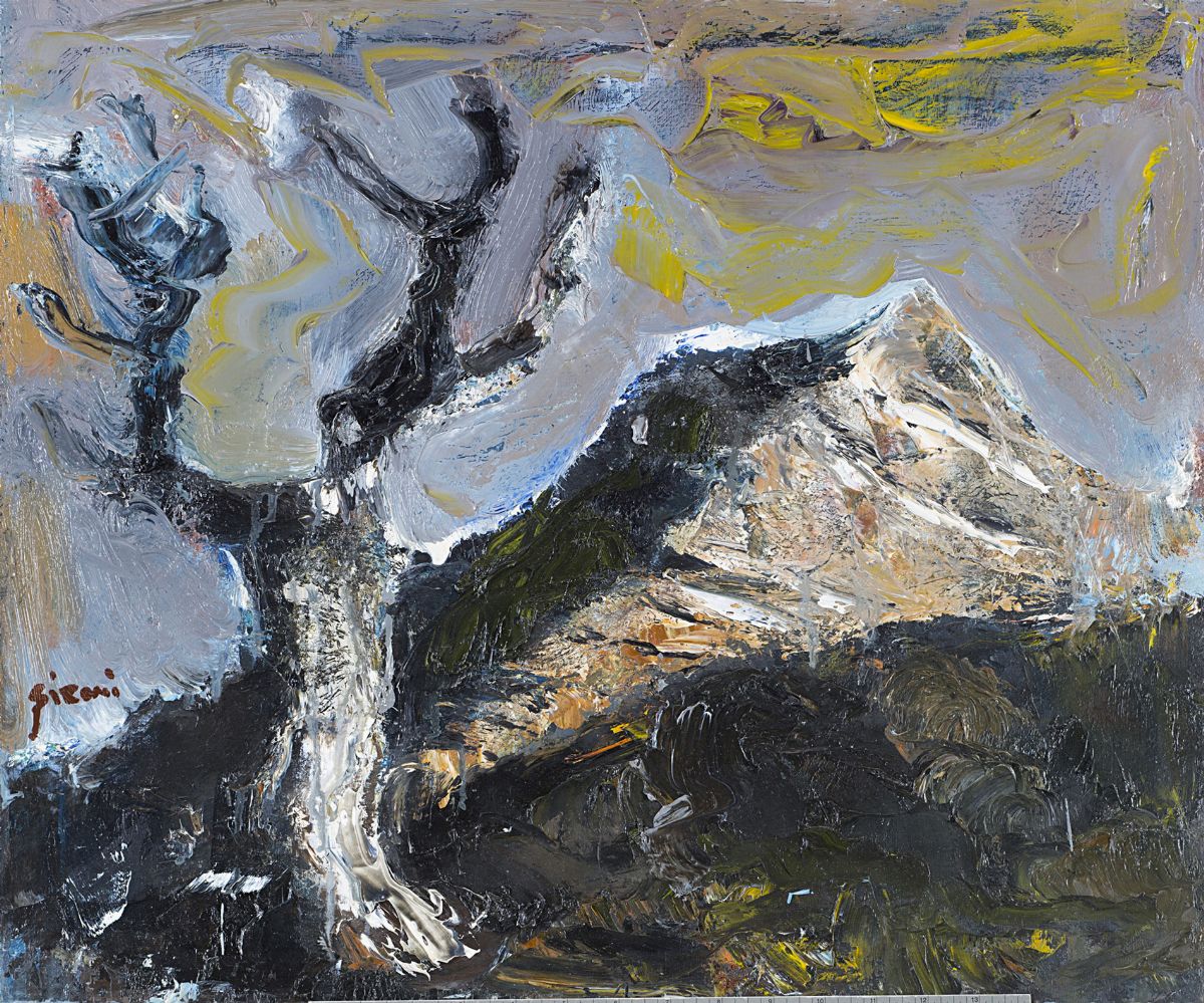 Mario Sironi - Paesaggio alpino