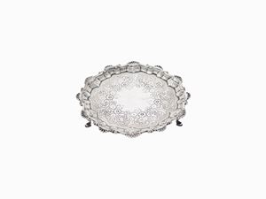 CENTROTAVOLA IN ARGENTO, LONDRA, CIRCA 1