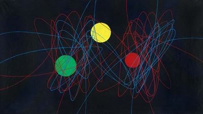 Spirale, 1951, olio su tela
