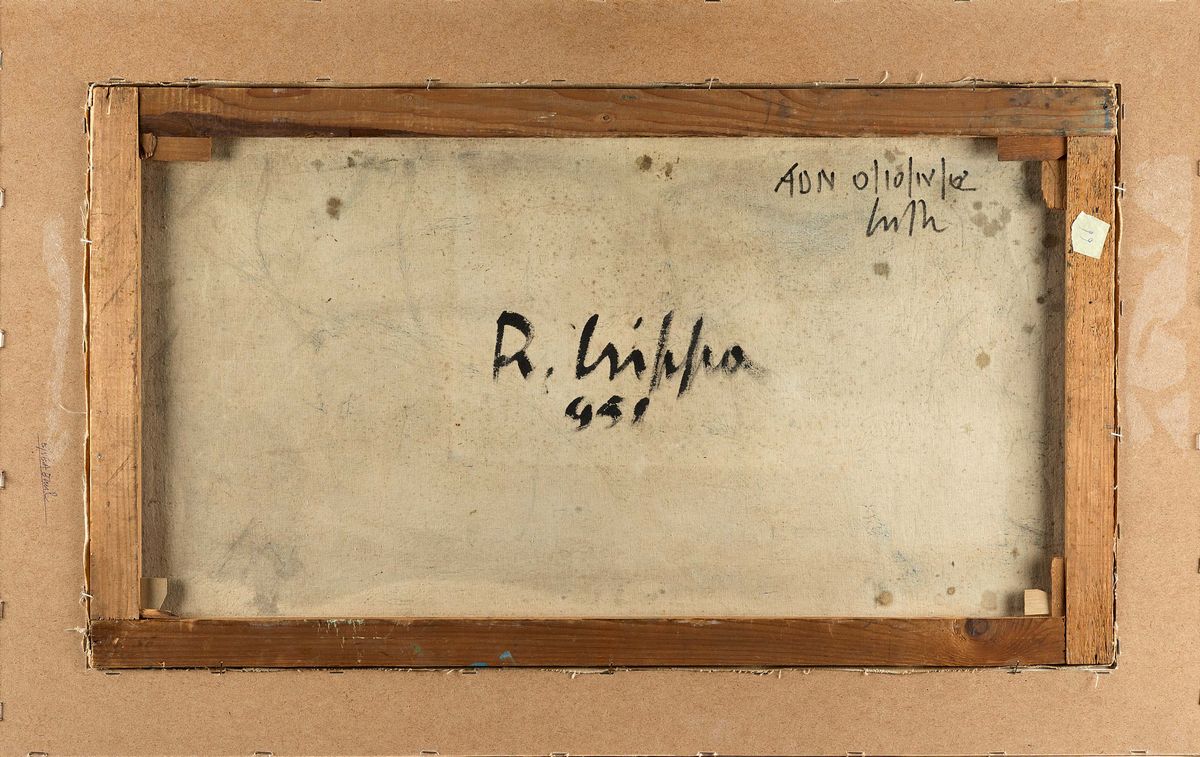 Roberto Crippa - Spirale, 1951, olio su tela