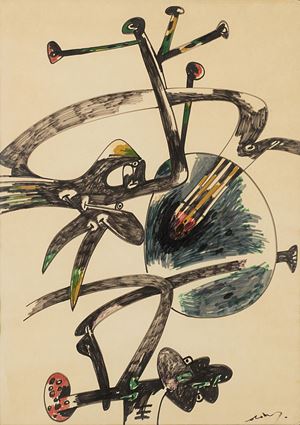 Senza titolo, sd
matita su carta, cm 50x